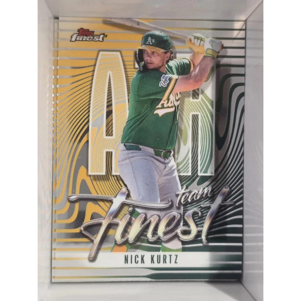 2026 Finest #TF-20 Nick Kurtz Topps Team Finest Oakland Athletics